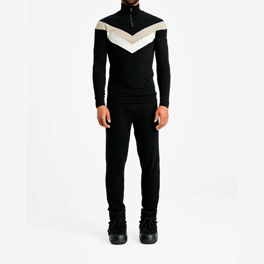 We Norwegians Voss ColBlock 1/4 Zip Men Black 4 We Norwegians Voss ColBlock 1/4 Zip Men Black - Image 2