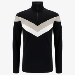We Norwegians Voss ColBlock 1/4 Zip Men Black