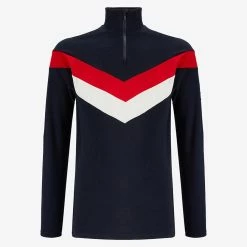 We Norwegians Voss ColBlock 1/4 Zip Men Flag
