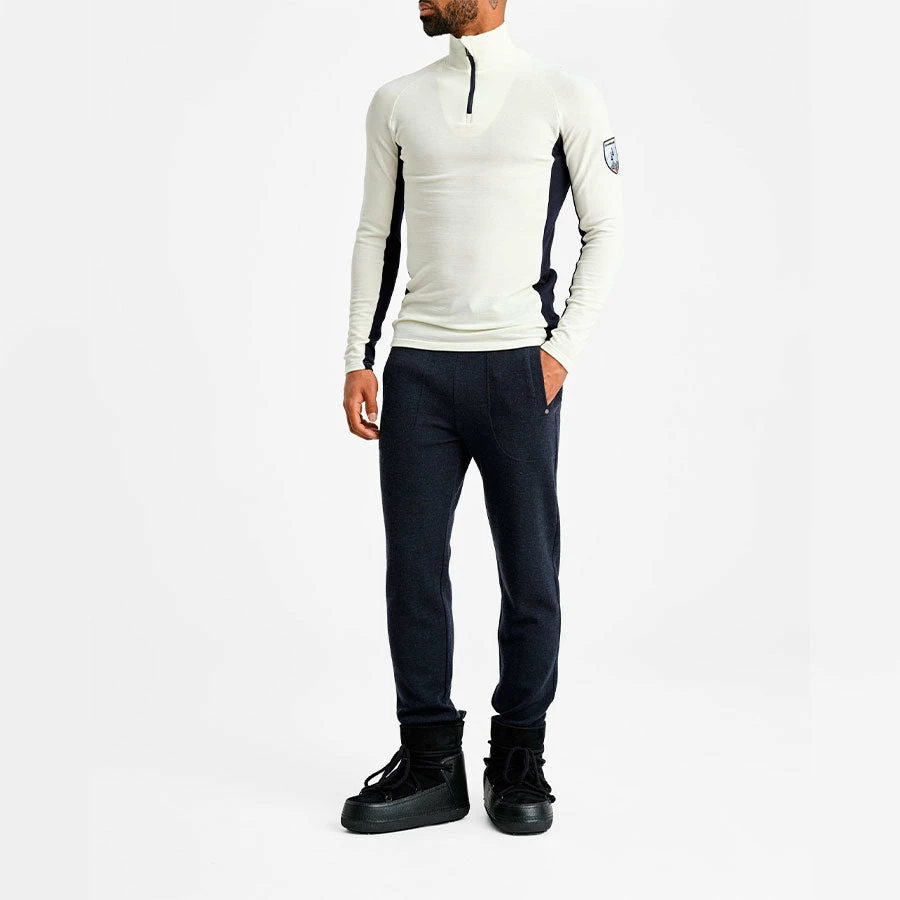 We Norwegians Voss 1/4 Zip Pullover Men Off White 4 We Norwegians Voss 1/4 Zip Pullover Men Off White - Image 2