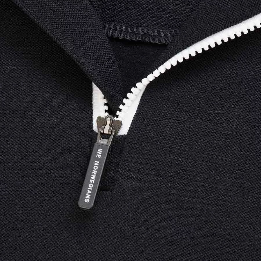 We Norwegians Voss 1/4 Zip Pullover Men Black 5 We Norwegians Voss 1/4 Zip Pullover Men Black - Image 3