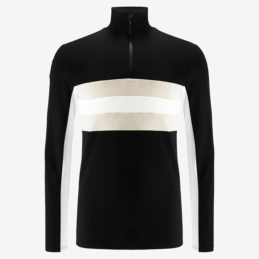 We Norwegians Ski 1/4 Zip Pullover Men Black 3 We Norwegians Ski 1/4 Zip Pullover Men Black