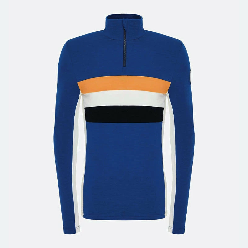 We Norwegians Ski 1/4 Zip Pullover Men Cobalt 3 We Norwegians Ski 1/4 Zip Pullover Men Cobalt