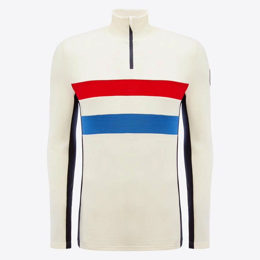 We Norwegians Ski 1/4 Zip Pullover Men White 3 We Norwegians Ski 1/4 Zip Pullover Men White