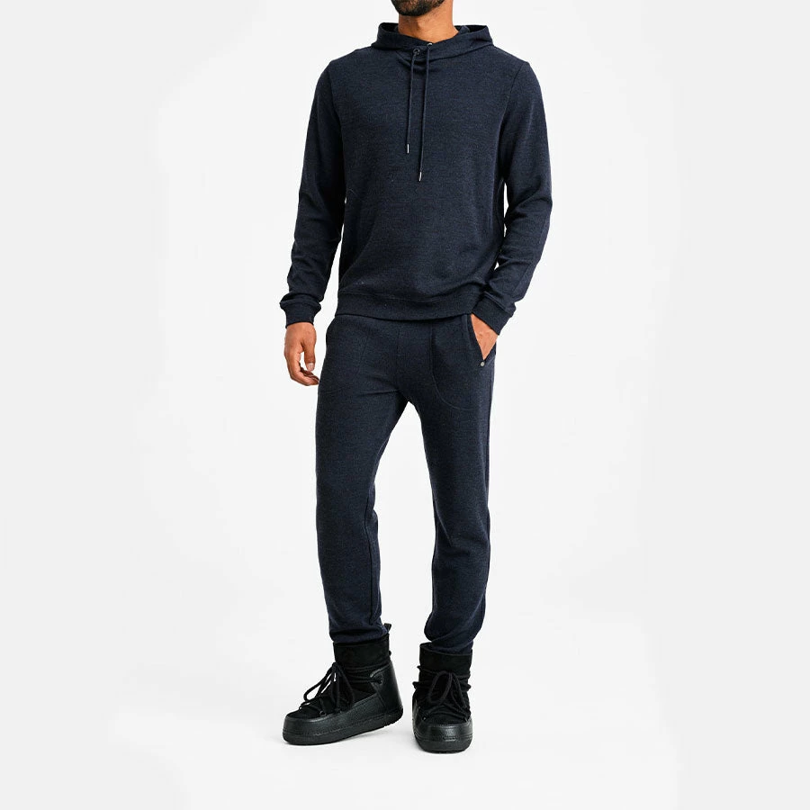 We Norwegians Tind Hoodie Men Navy 4 We Norwegians Tind Hoodie Men Navy - Image 2