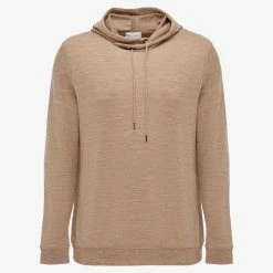 We Norwegians Tind Hoodie Men Camel