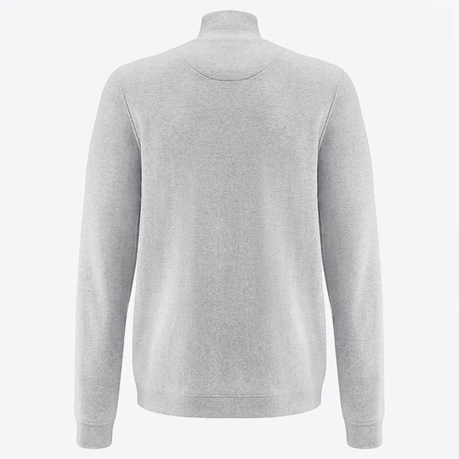We Norwegians Tind 1/4 Zip Sweater Men Grey Melange 4 We Norwegians Tind 1/4 Zip Sweater Men Grey Melange - Image 2