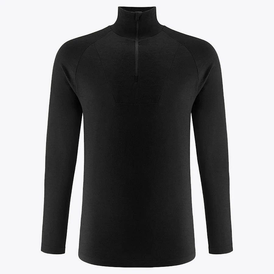We Norwegians Sno 1/4 Zip Base Layer Men Black 3 We Norwegians Sno 1/4 Zip Base Layer Men Black