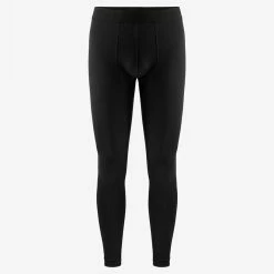 We Norwegians Sno Merino Baselayer Long Johns Men Black