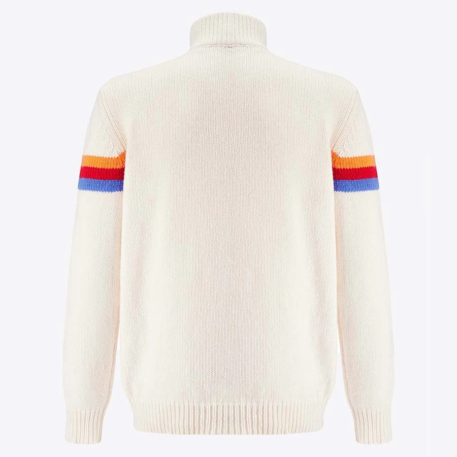 We Norwegians Apres Ski 1/4 Zip Men Off White/Multi 4 We Norwegians Apres Ski 1/4 Zip Men Off White/Multi - Image 2