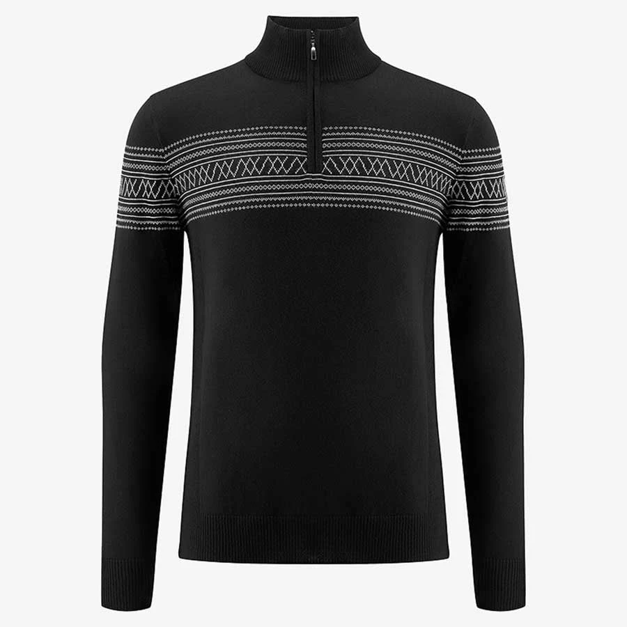 We Norwegians Signature 1/4 Zip Men Black 3 We Norwegians Signature 1/4 Zip Men Black