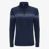 We Norwegians Signature 1/4 Zip Men Navy Blue 1 We Norwegians Signature 1/4 Zip Men Navy Blue -We Norwegians Shop 1777 Navy 1 2400x