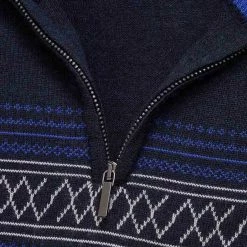 We Norwegians Signature 1/4 Zip Men Navy Blue 11 We Norwegians Signature 1/4 Zip Men Navy Blue -We Norwegians Shop 1777 Navy 2 2400x