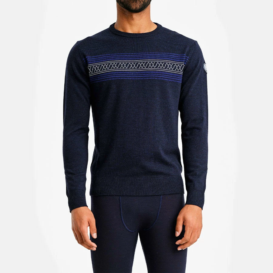 We Norwegians Signature Crewneck Men Navy 4 We Norwegians Signature Crewneck Men Navy - Image 2