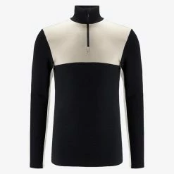 We Norwegians Tryvann 1/4 Zip Men Black