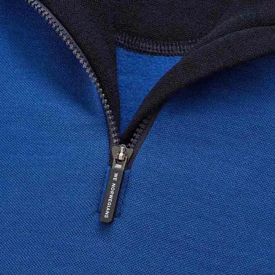 We Norwegians Tryvann 1/4 Zip Men Cobalt 7 We Norwegians Tryvann 1/4 Zip Men Cobalt - Image 5