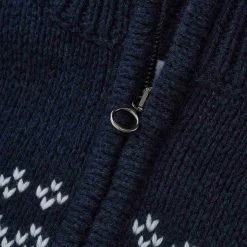 We Norwegians Setesdal 1/4 Zip Sweater Men Navy/Orange 11 We Norwegians Setesdal 1/4 Zip Sweater Men Navy/Orange -We Norwegians Shop 1782 Multi 2 2400x