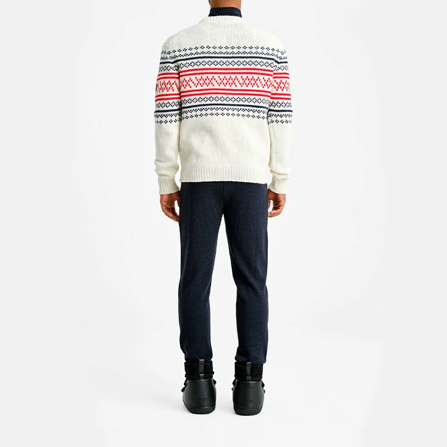 We Norwegians Setesdal Crewneck Men White 5 We Norwegians Setesdal Crewneck Men White - Image 3