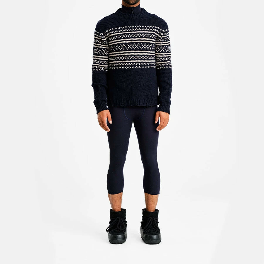 We Norwegians Setesdal Crewneck Men Navy 4 We Norwegians Setesdal Crewneck Men Navy - Image 2