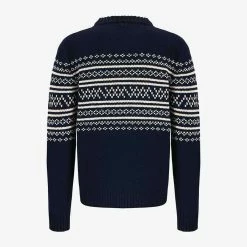 We Norwegians Setesdal Crewneck Men Navy 13 We Norwegians Setesdal Crewneck Men Navy -We Norwegians Shop 1783 Navy2 2400x