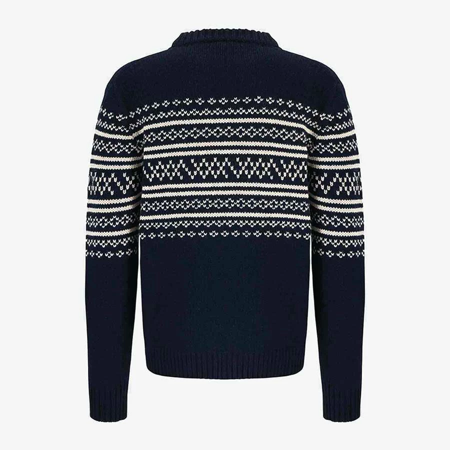 We Norwegians Setesdal Crewneck Men Navy 8 We Norwegians Setesdal Crewneck Men Navy - Image 6