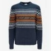 We Norwegians Setesdal Crewneck Men Navy/Orange 1 We Norwegians Setesdal Crewneck Men Navy/Orange -We Norwegians Shop 1783multi 2400x