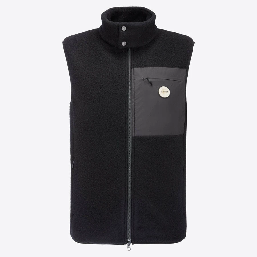 We Norwegians Fonna Wool Fleece Vest Men Black 3 We Norwegians Fonna Wool Fleece Vest Men Black