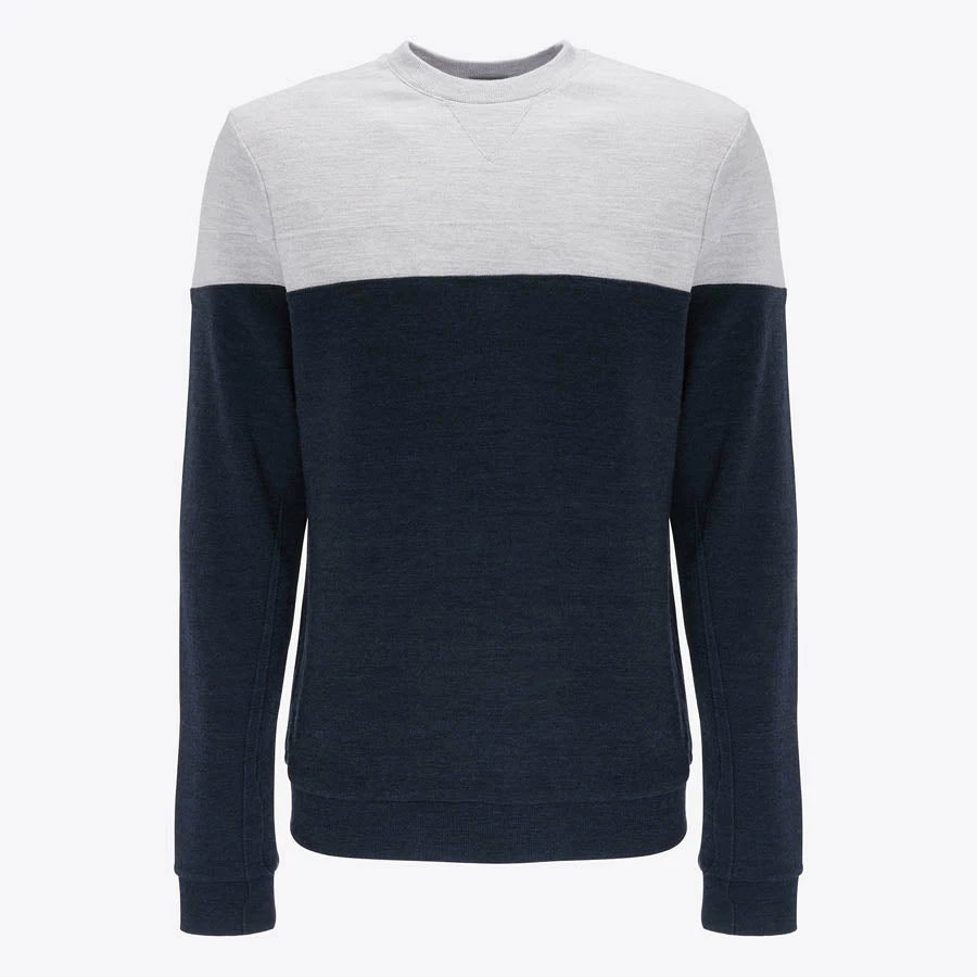 We Norwegians Tind Crewneck Men Navy/Grey 3 We Norwegians Tind Crewneck Men Navy/Grey