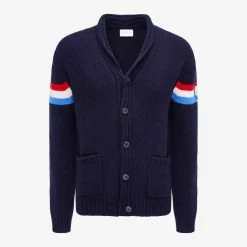 We Norwegians Shop 28 We Norwegians Apres Ski Cardigan Mens Dark Blue