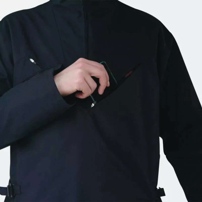 Streamlines Cotton Anorak Mens Dark Navy 5 Streamlines Cotton Anorak Mens Dark Navy - Image 3