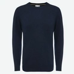 We Norwegians Blefjell Cashmere Crewneck Men Navy
