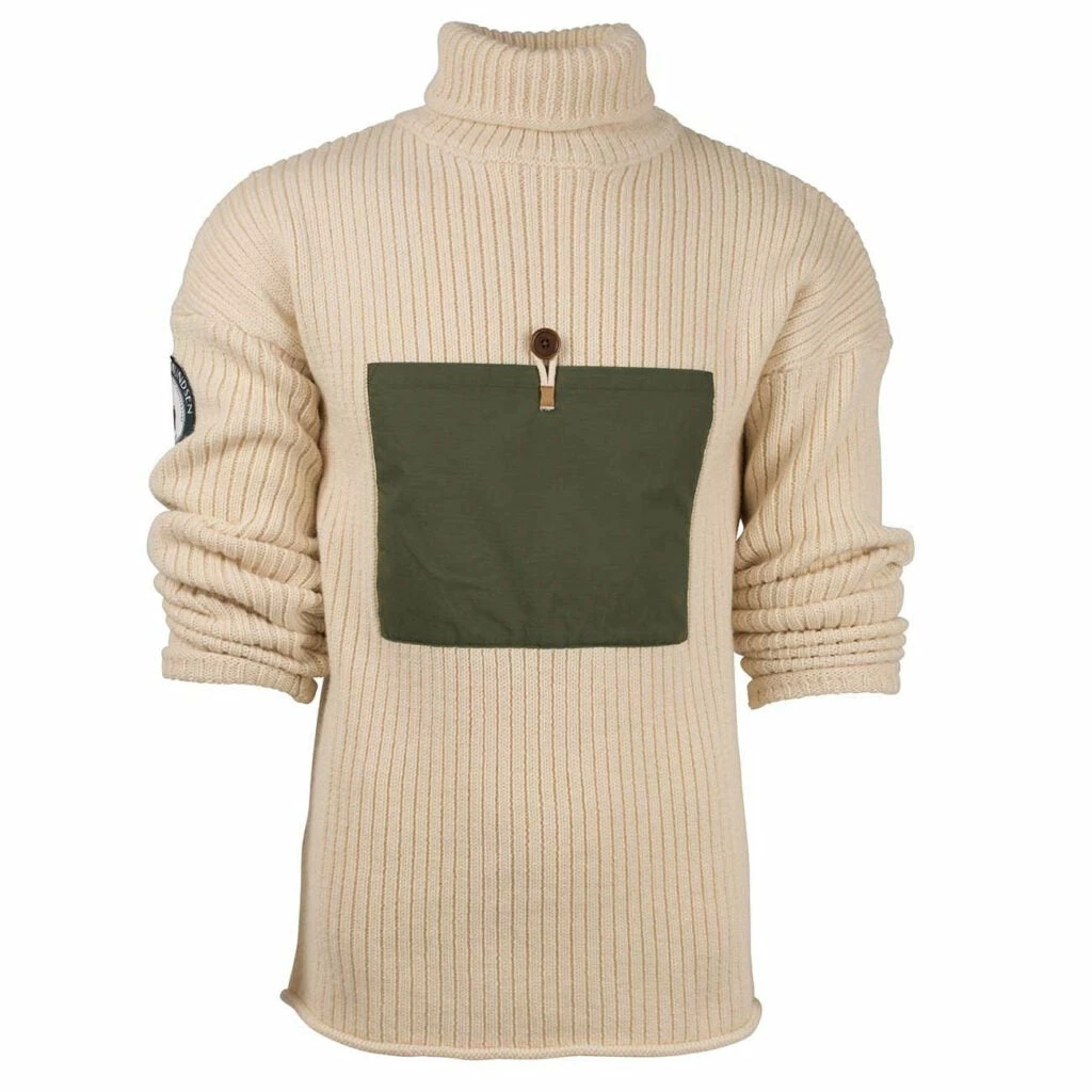 Amundsen Heroes Turtle Neck Mens Natural 5 Amundsen Heroes Turtle Neck Mens Natural - Image 3