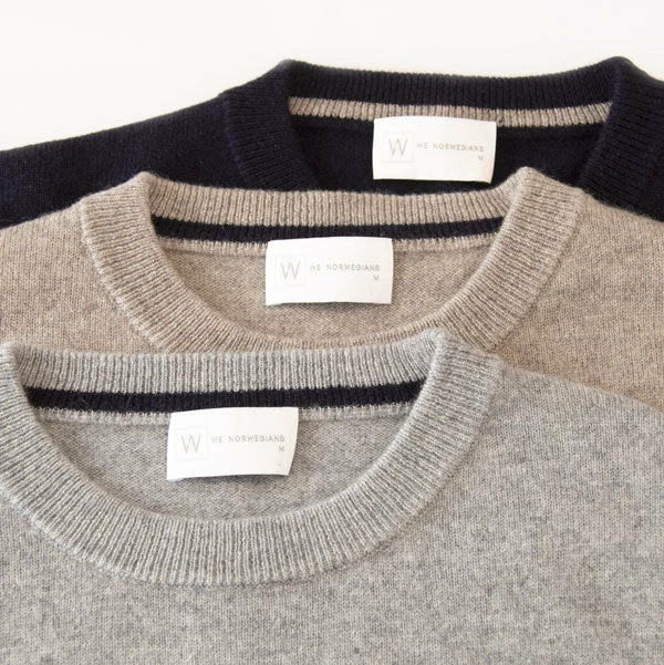 We Norwegians Blefjell Cashmere Crewneck Men Sand 6 We Norwegians Blefjell Cashmere Crewneck Men Sand - Image 4