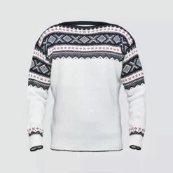 Streamlines Stein Sweater Mens Off White