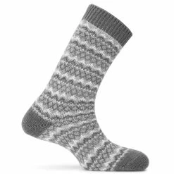 Amundsen Skauen Midcalf Socks Lt Grey